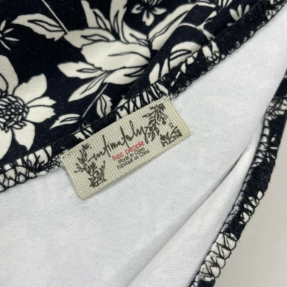 Intimately Free People Size XS Somethin Bout You Floral Bodysuit One Shoulder‎